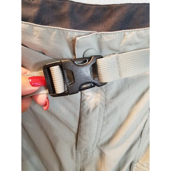 Eastern Mountain Sport Women's 14R Gray Belted Nylon Convertible Cargo Hiking... - Picture 4 of 12